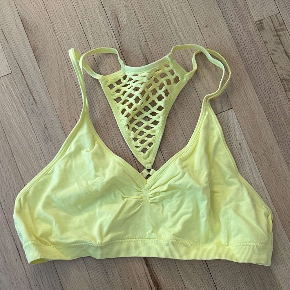 Victoria’s Secret Canary Yellow Bralette - Large